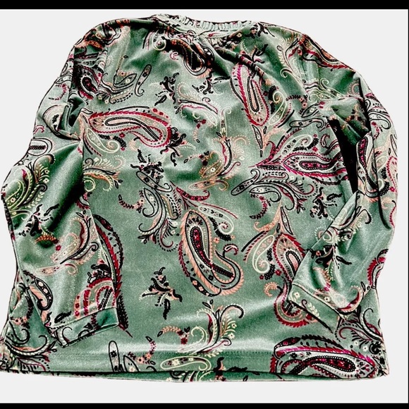 Charter Club paisley top. NWT - Picture 3 of 5